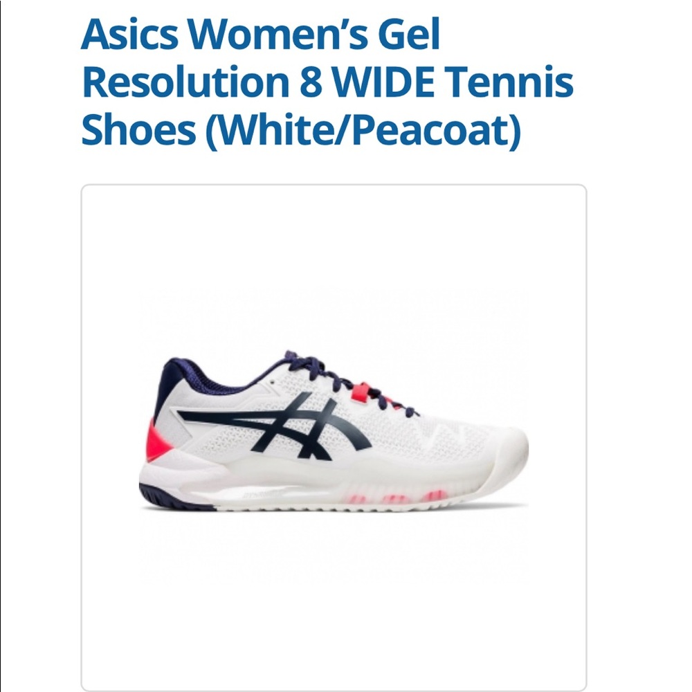 ASICS Gel Resolution Size 8